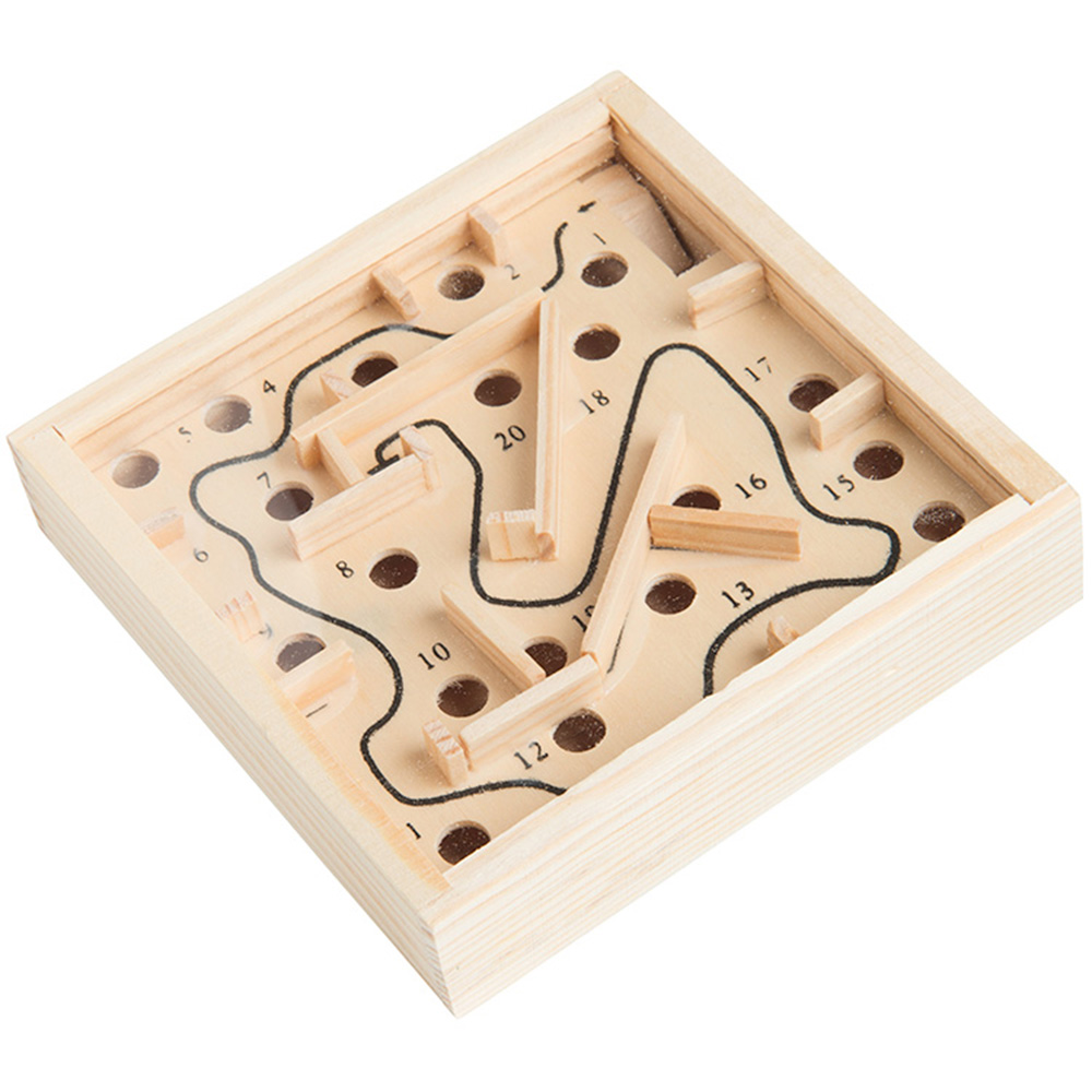 Wooden Maze Puzzle