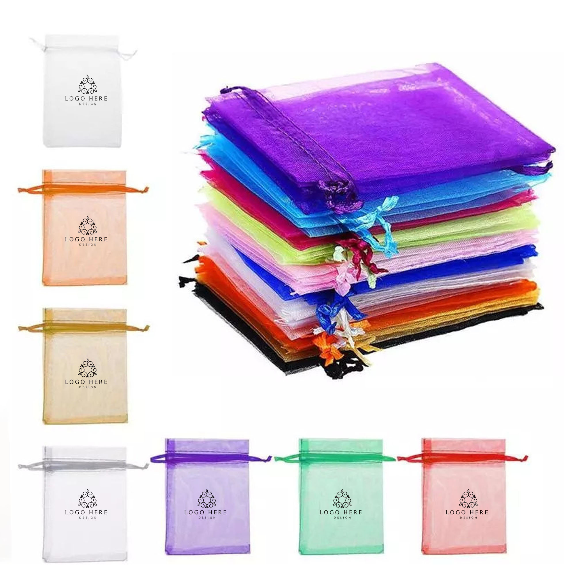 Organza Gift Drawstring Bag 1