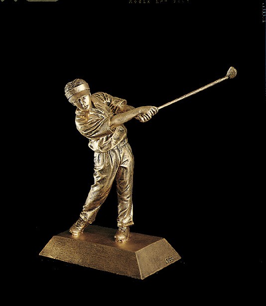 8" Golfer Male Small Signature Series Award 2