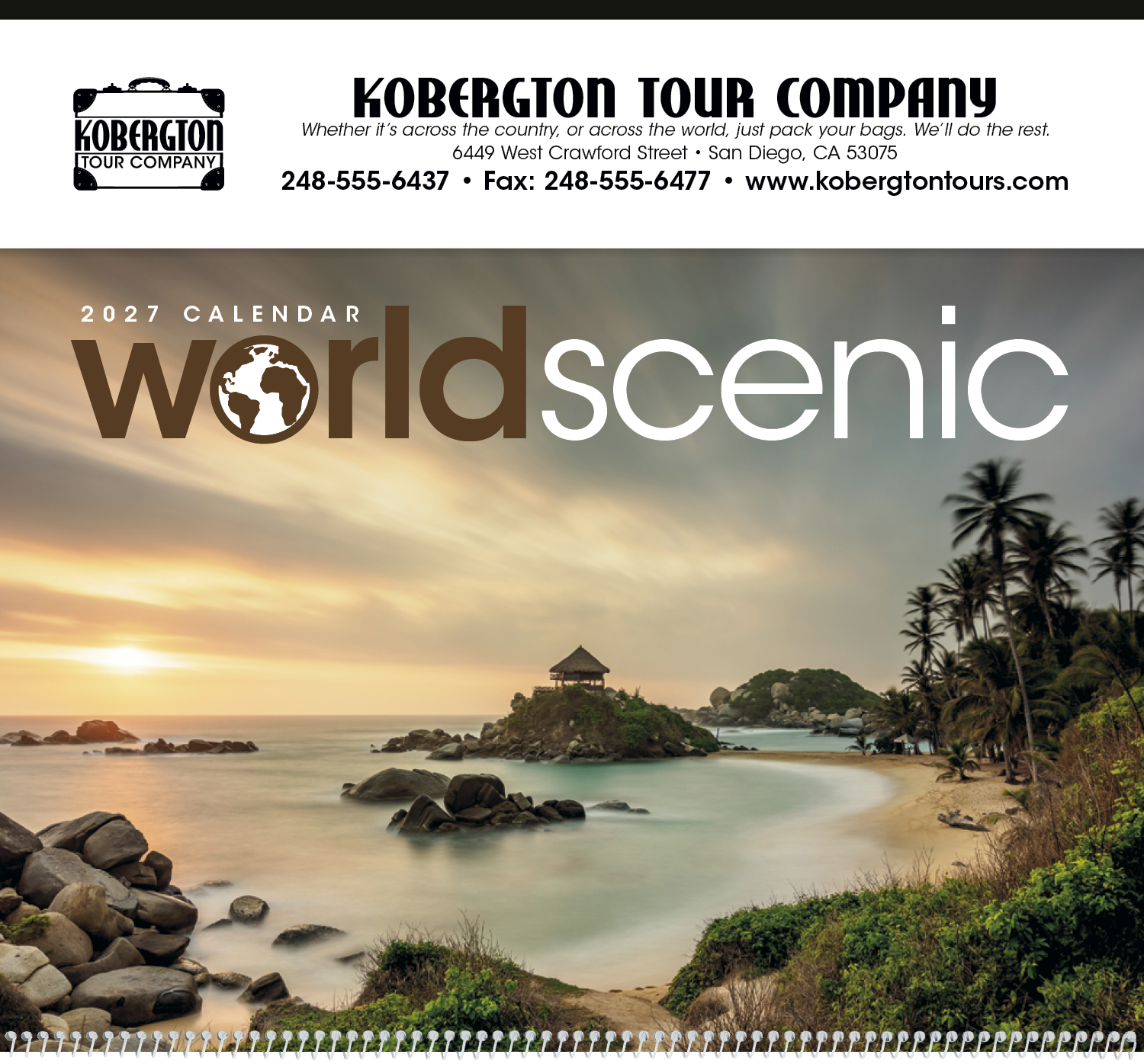 Triumph® Calendars World Scenic Calendar 47