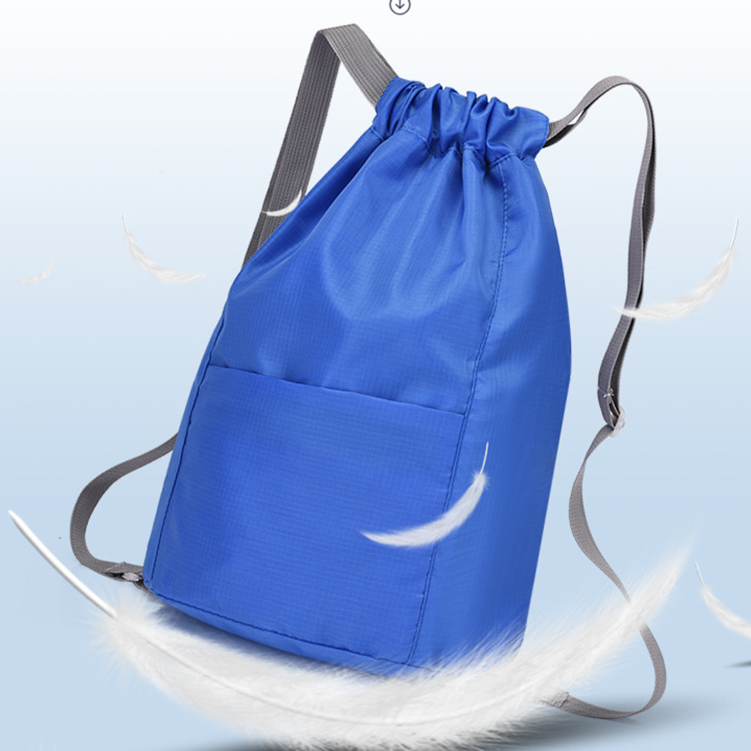 Lightweight Water-Resistant Outdoor Drawstring Backpack 3