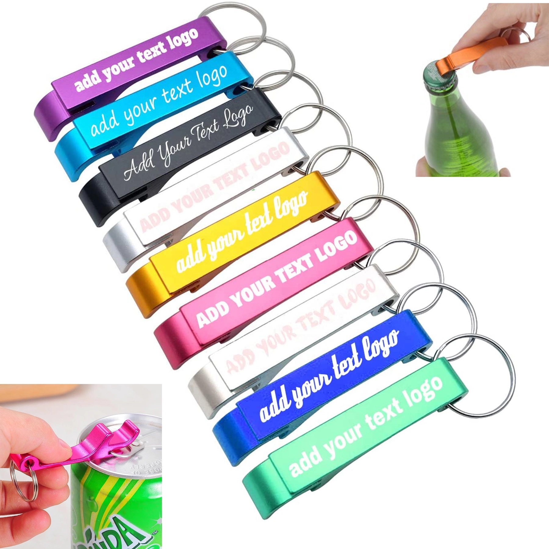Keychain Aluminum Bottle/Can Opener 2