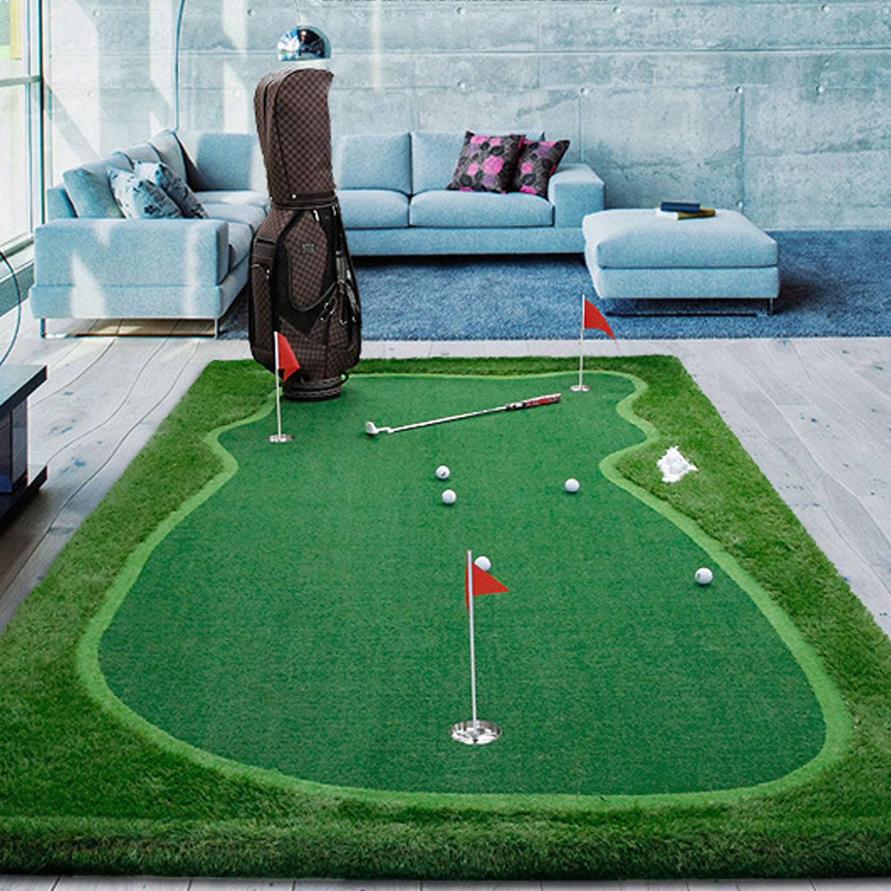 Mini Home Office Golf Putting Green 7
