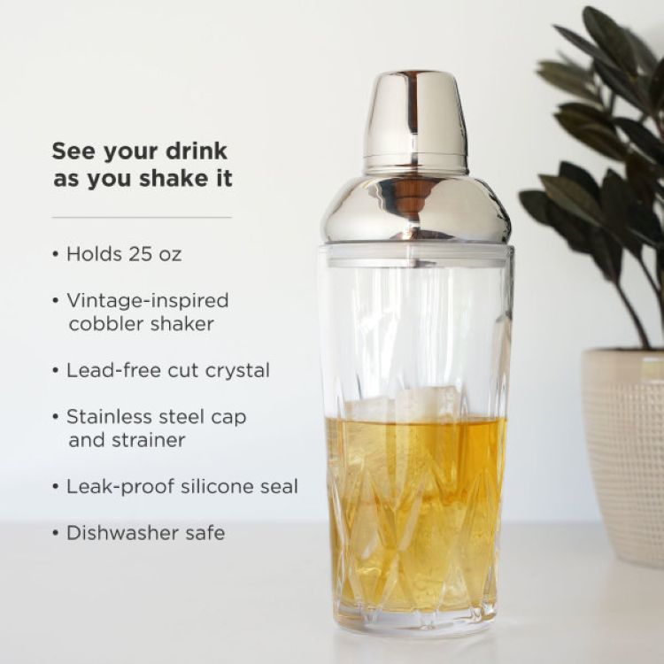Viski® Admiral Glass Shaker 11
