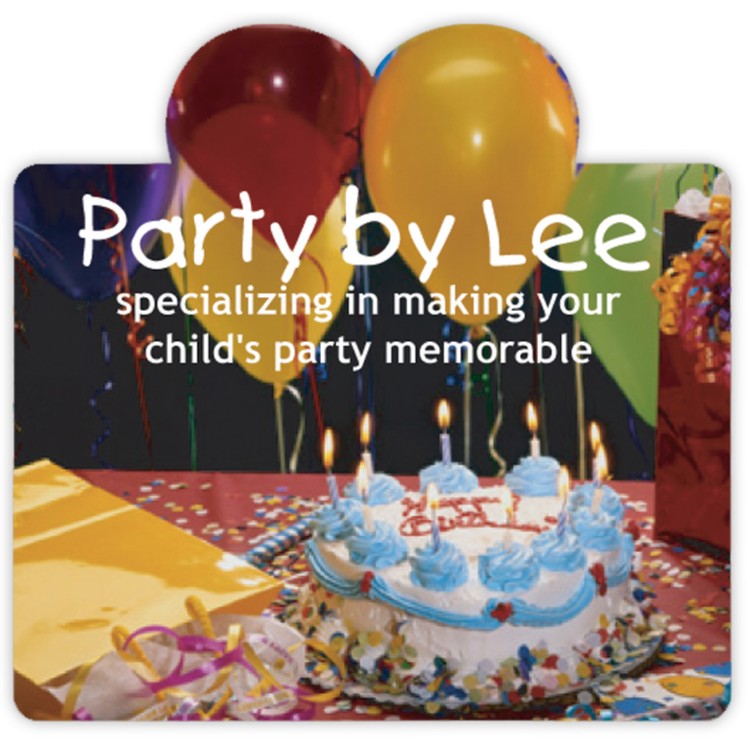 Vinyl Label (2.25"x2.125") Balloon