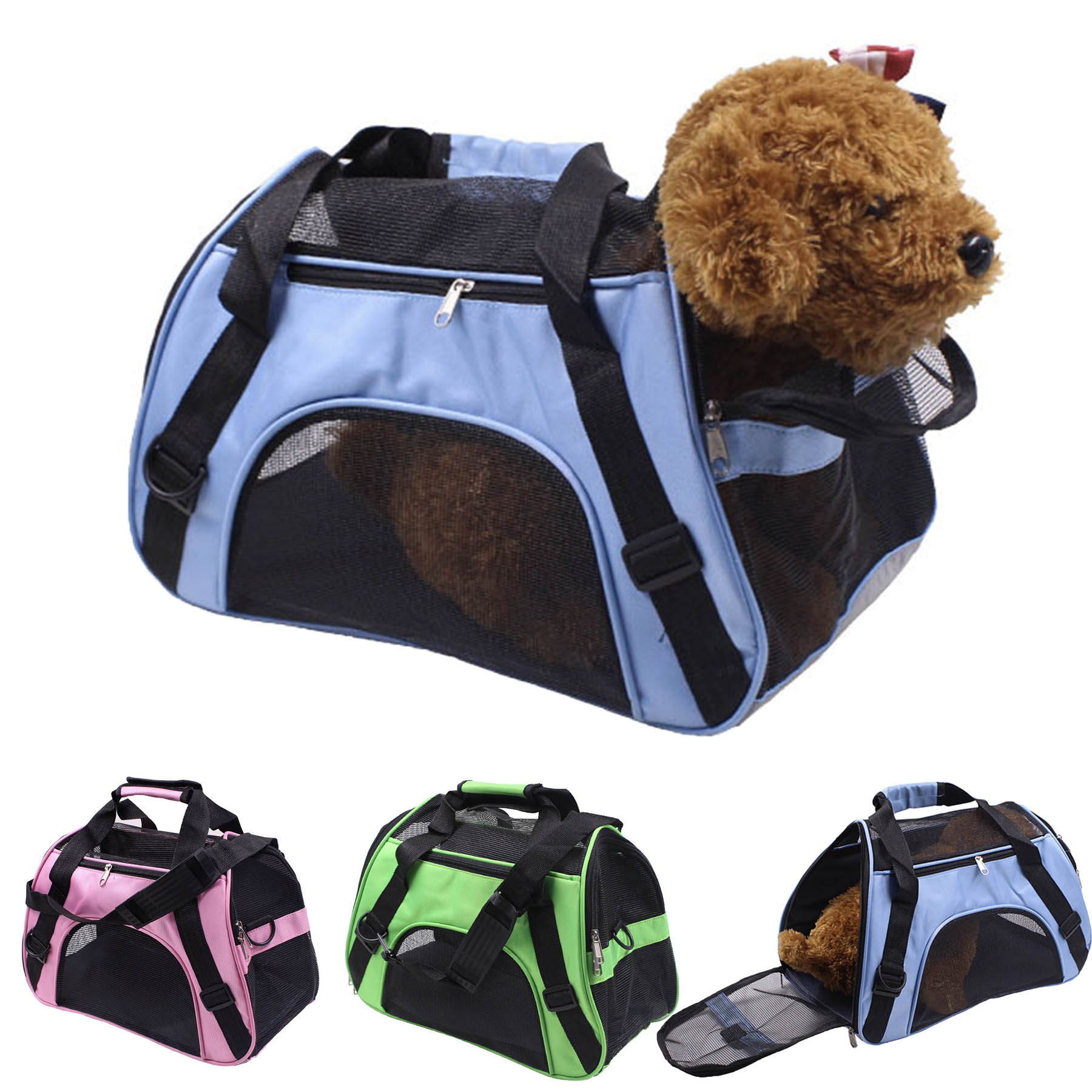 Custom Portable Soft-Sided Pet Carrier 2