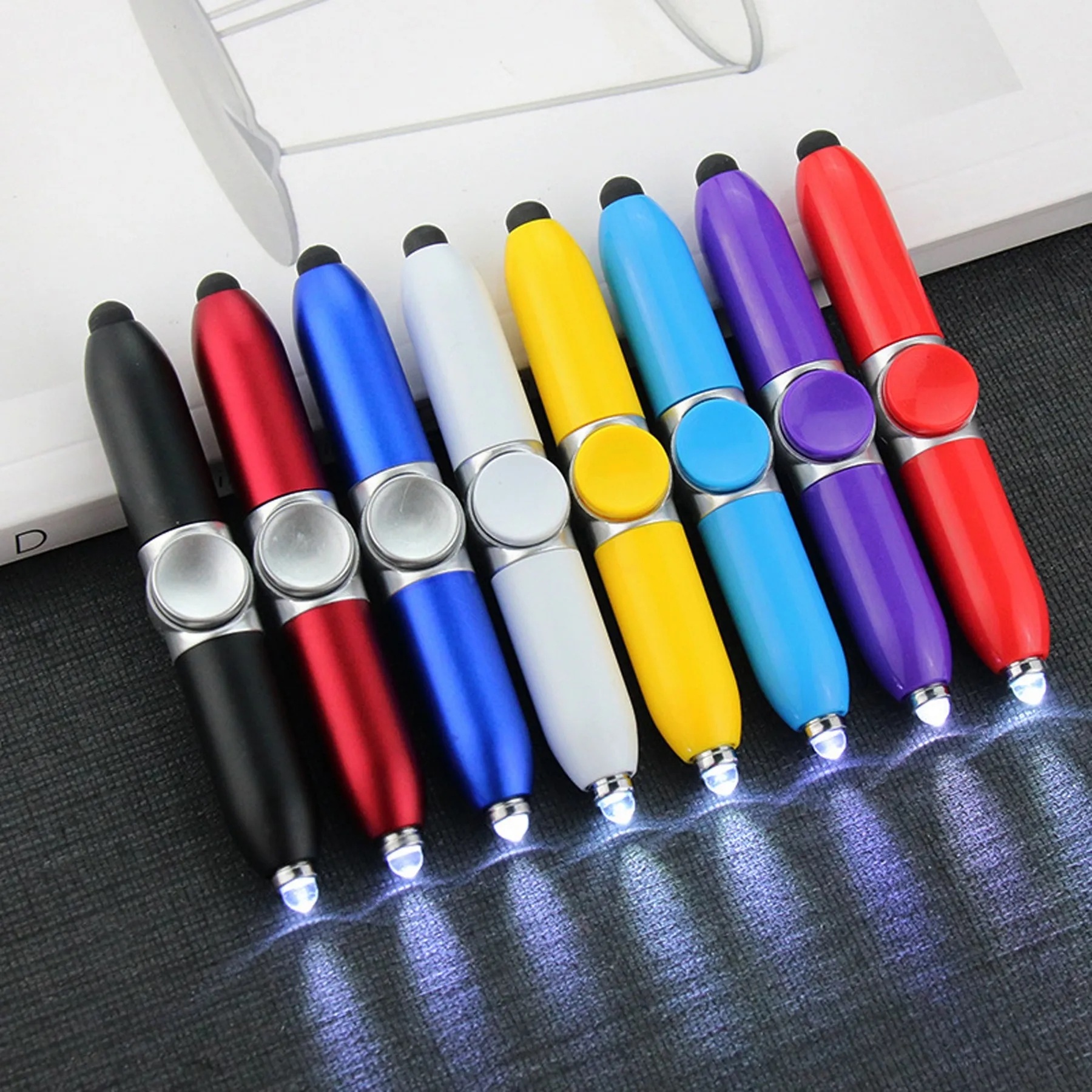 Stylus-404 LED Fidget Spinner Pen 2