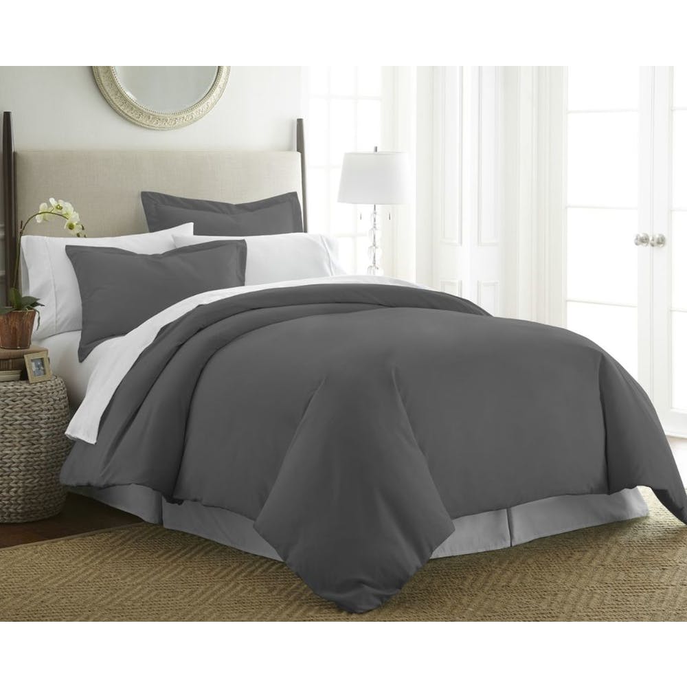 Duvet Cover Sets - Gray Full-Queen 3 Piece 1