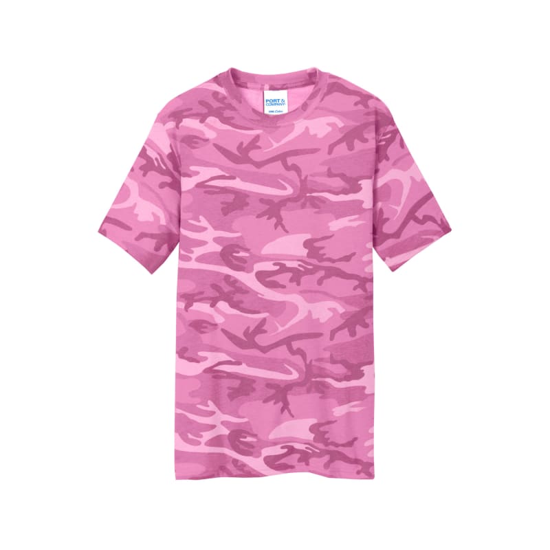Port & Company Core Cotton Camo Tee. 26