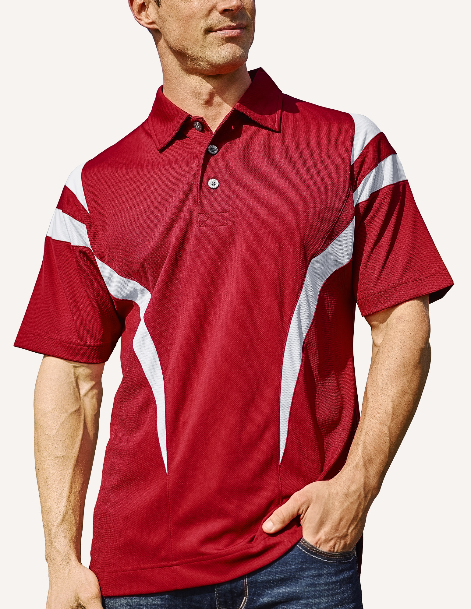 Men's Flame Thrower Polo Shirt 3
