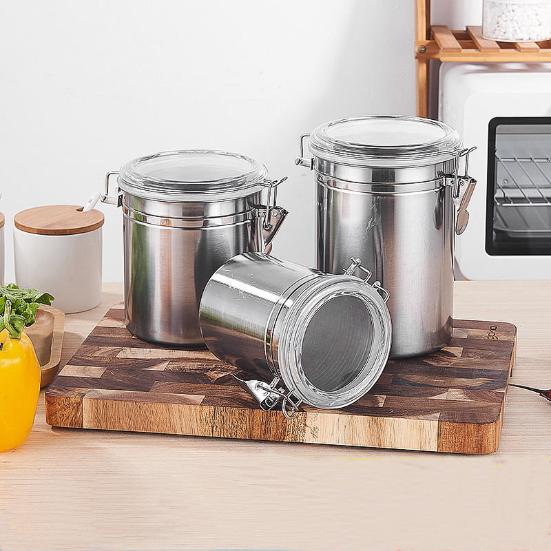 Stainless steel Airtight Jar Sealed Tank 2