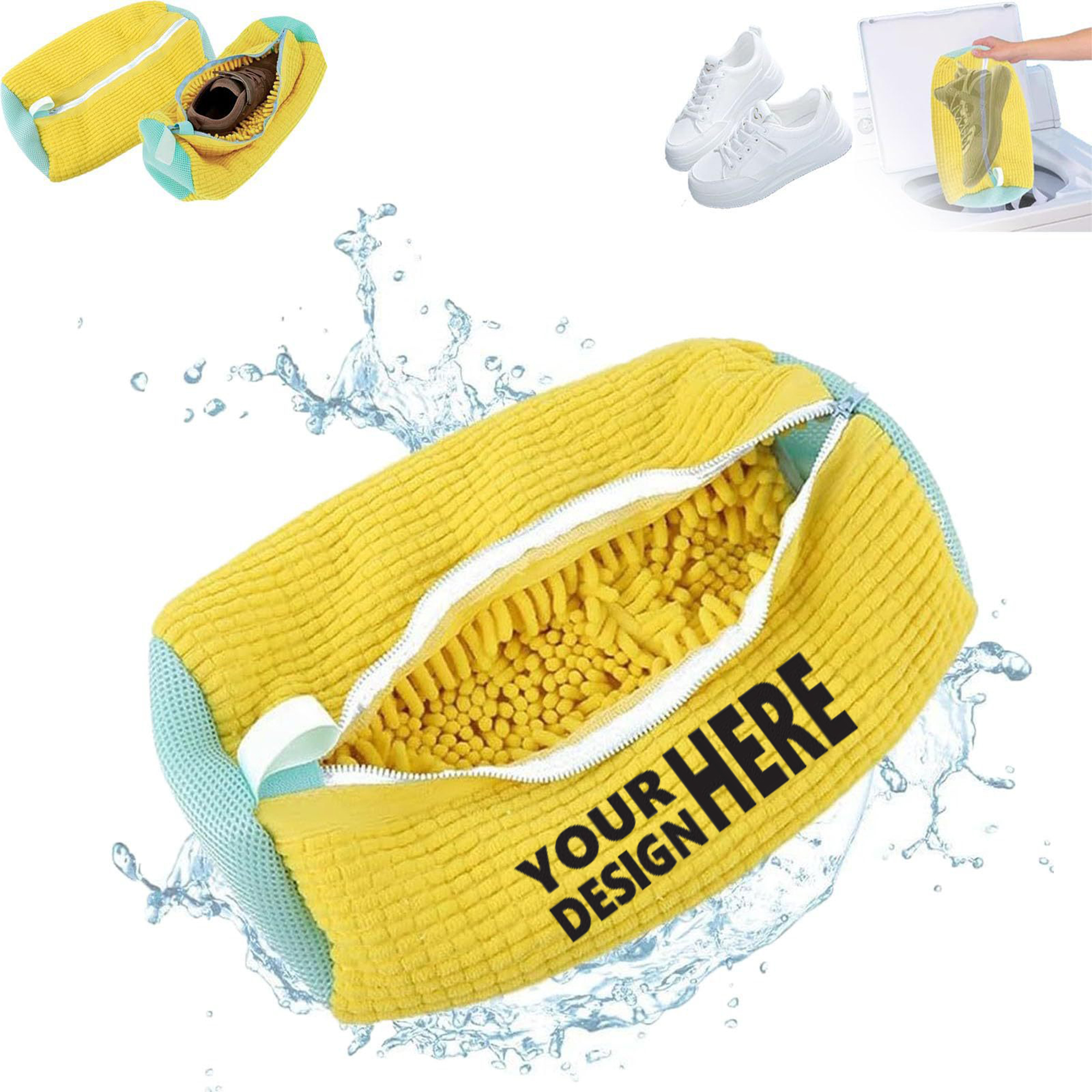 Easy Clean Mesh Shoe Wash Bag 2