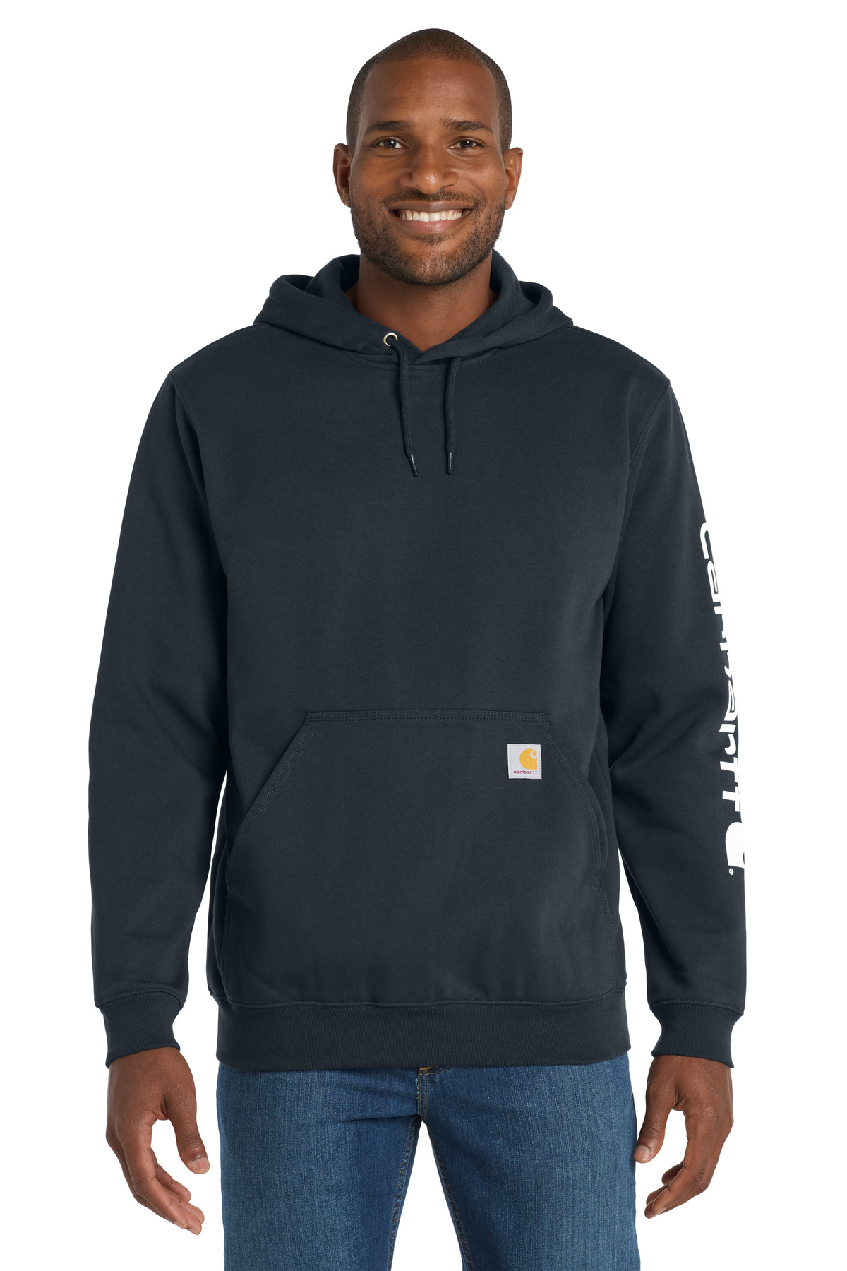 Carhartt Midweight Hooded Logo Sweatshirt CTK288 14