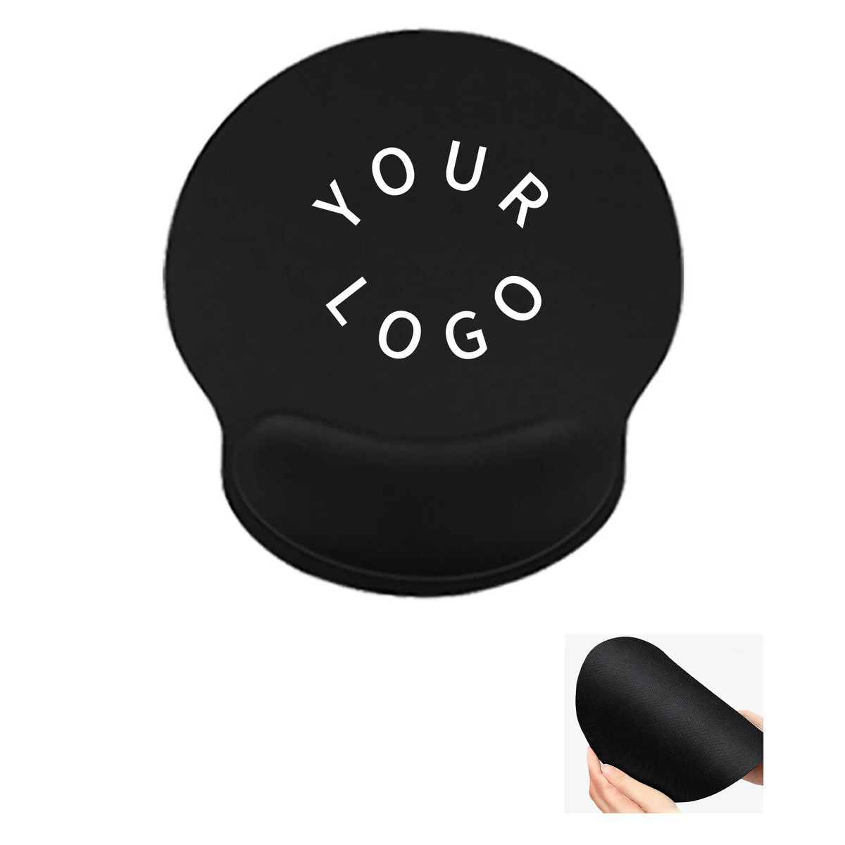 Durable Memory Foam Mouse Pad with Sublimation Print 2