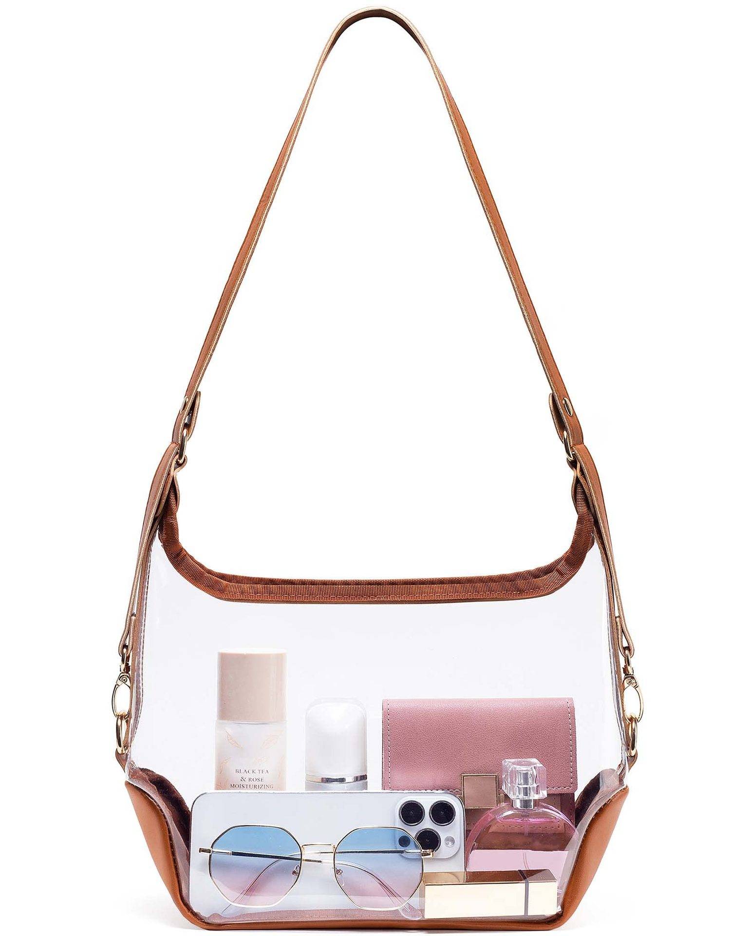 PVC Clear Crossbody Bag for Sports Events Concerts College 2