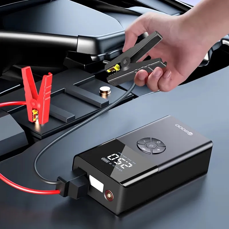 Multifunctional Vehicle Starting Power Supply with Air Pump 5