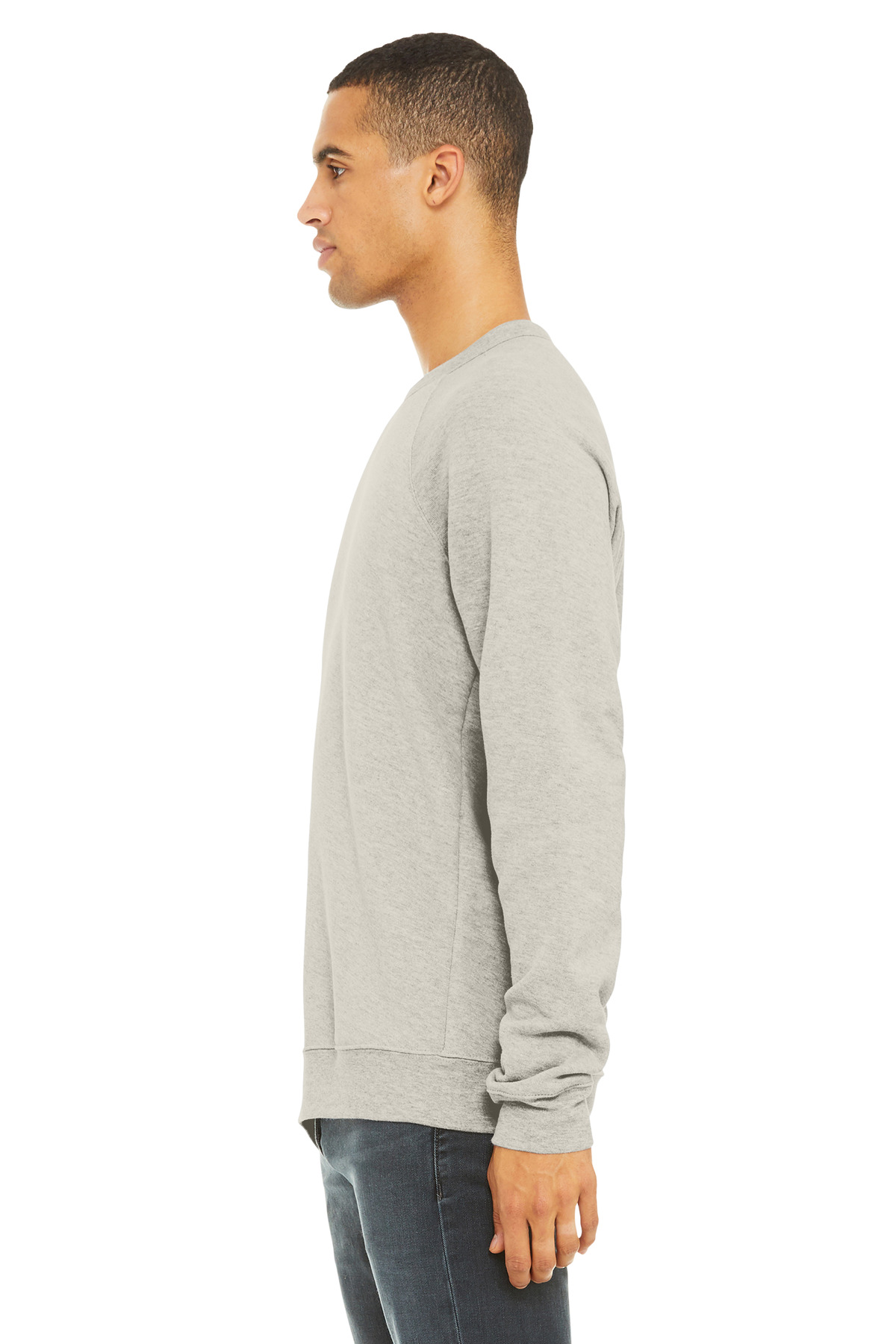 BELLA+CANVAS Unisex Sponge Fleece Raglan Sweatshirt. BC3901 148