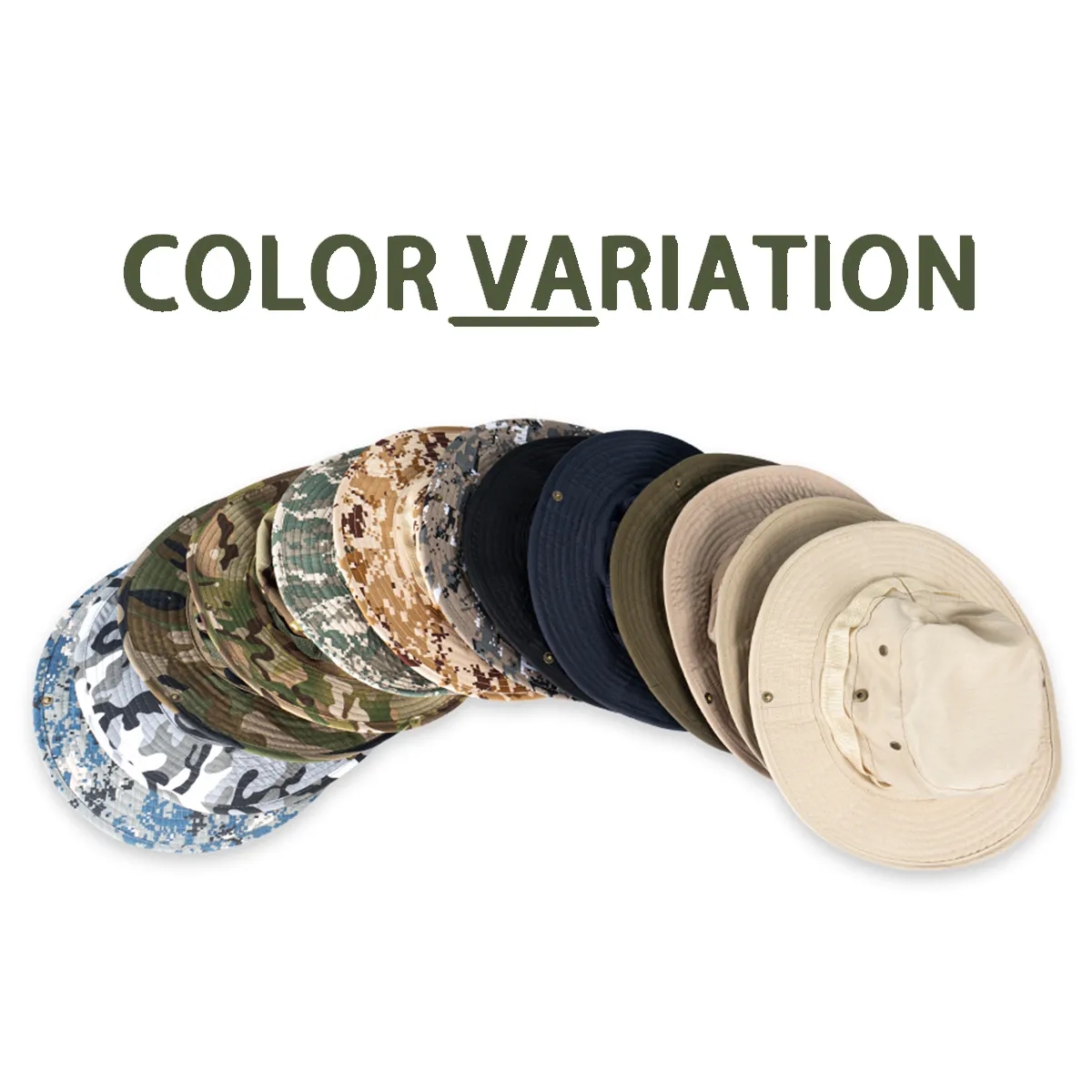 Fishing Safari Bucket Hat Camouflage Tactical Cap 3