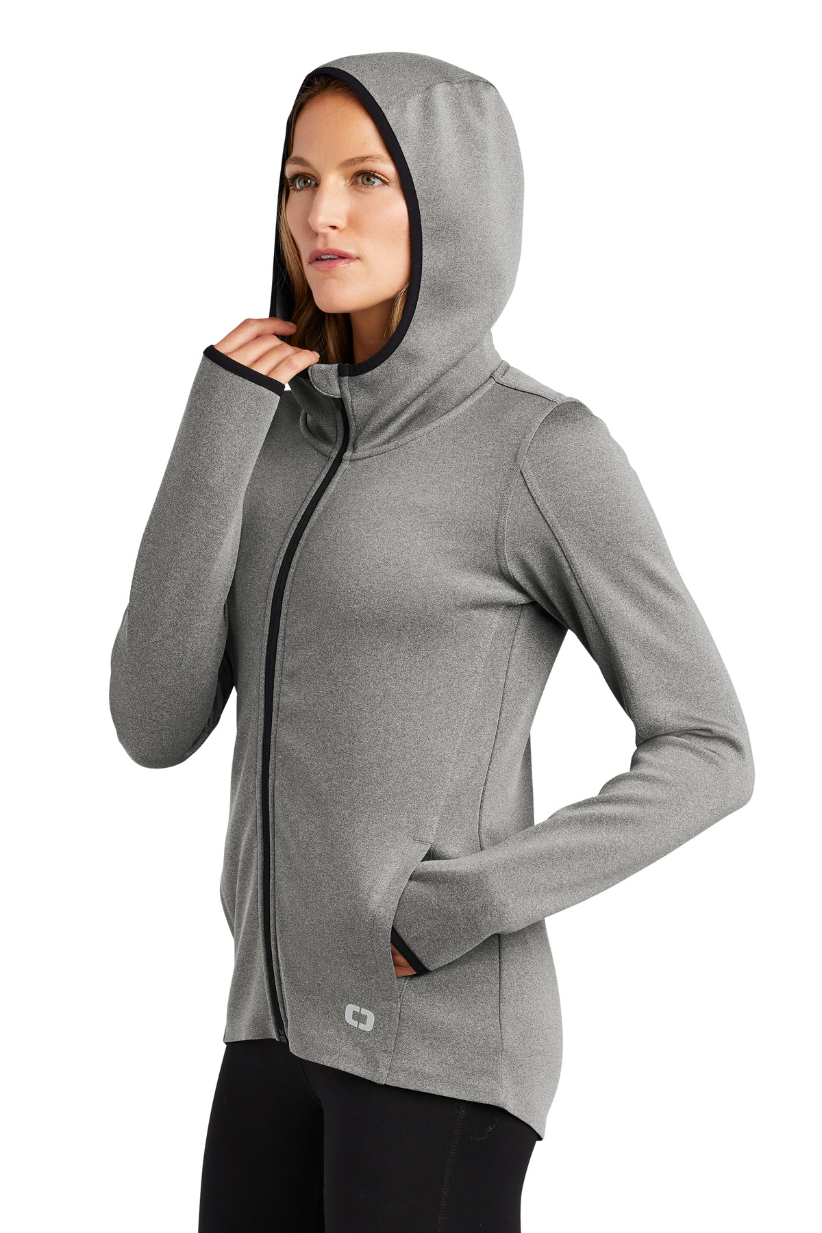 OGIO Women's Stealth Full-Zip Jacket. LOE728 8