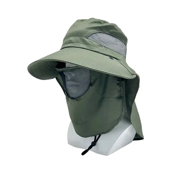 Wide-Brim Sun Hat - Full-Coverage UV Protection 6