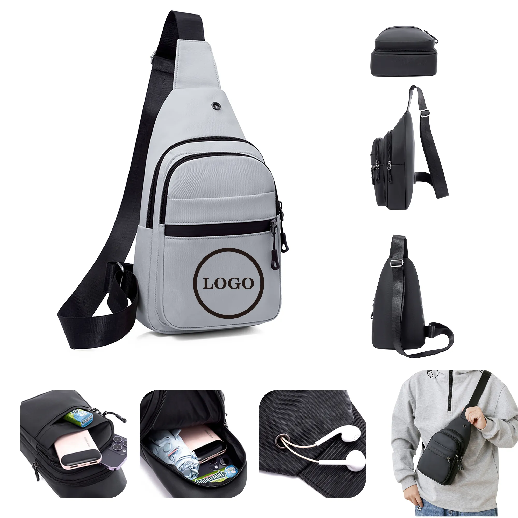 Crossbody Shoulder Sling Bag 7