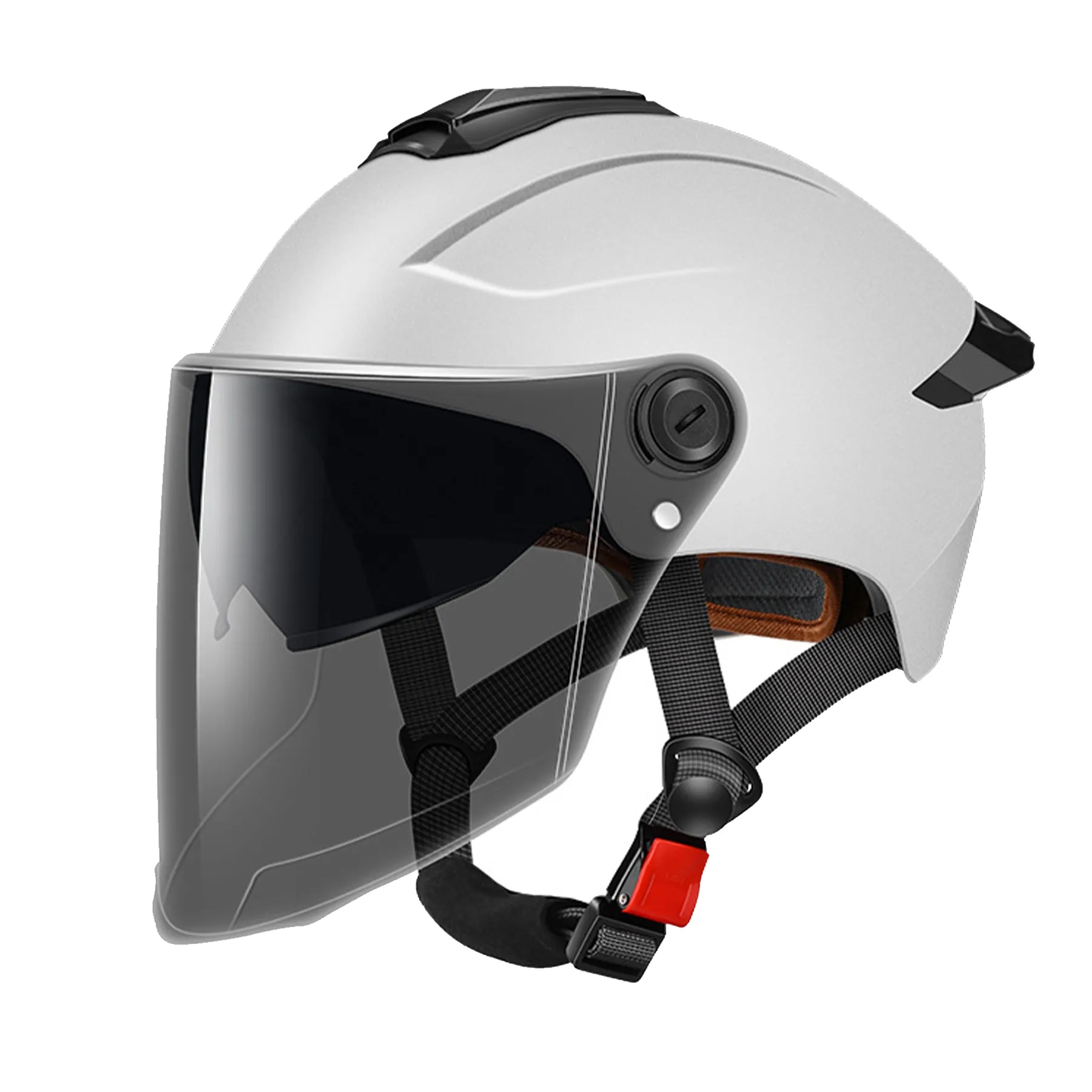 ABS Electric Vehicle Helmet Sunscreen Breathable 5