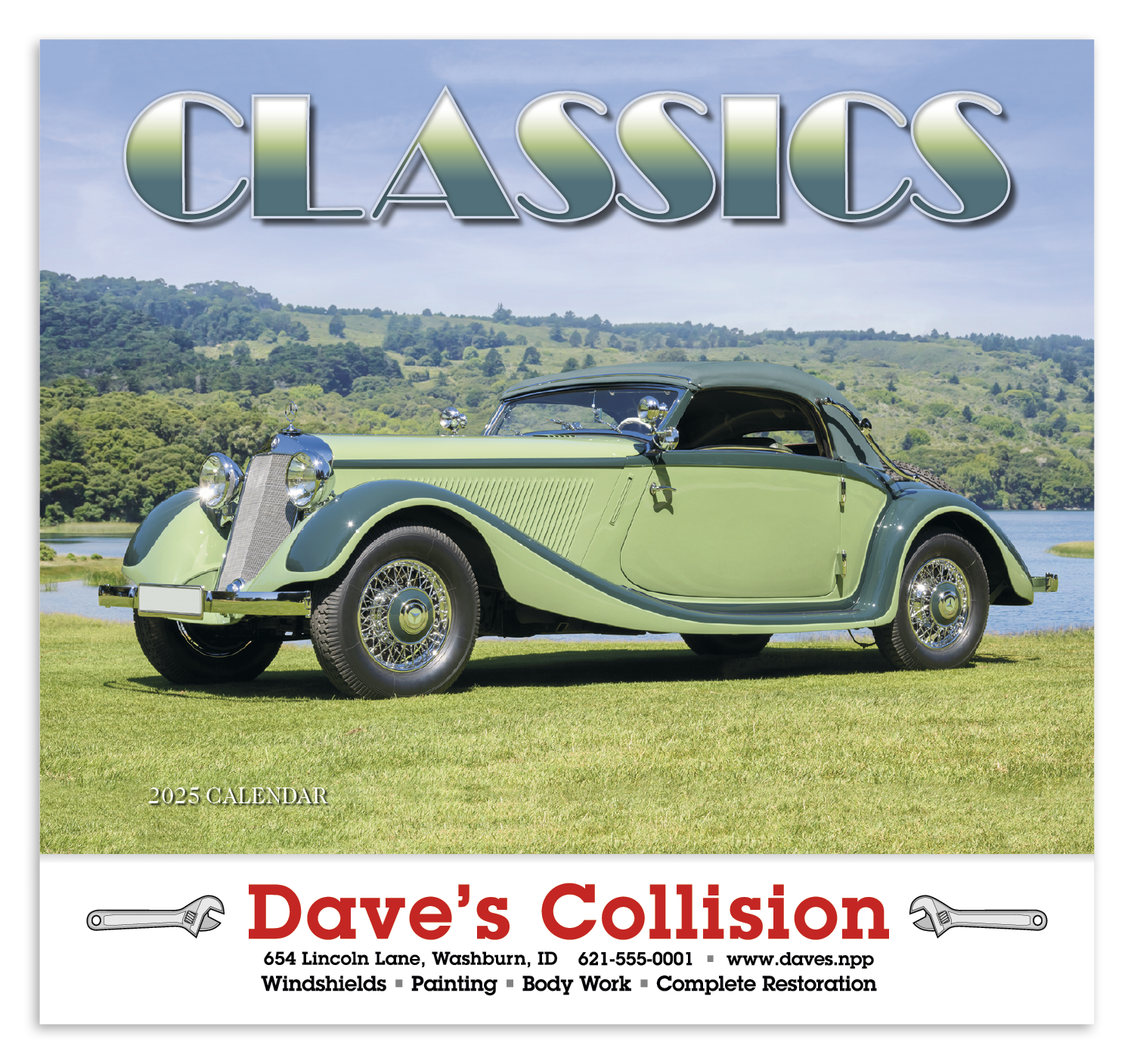 HotLine® Products Classics Appointment Calendar - Stapled 8