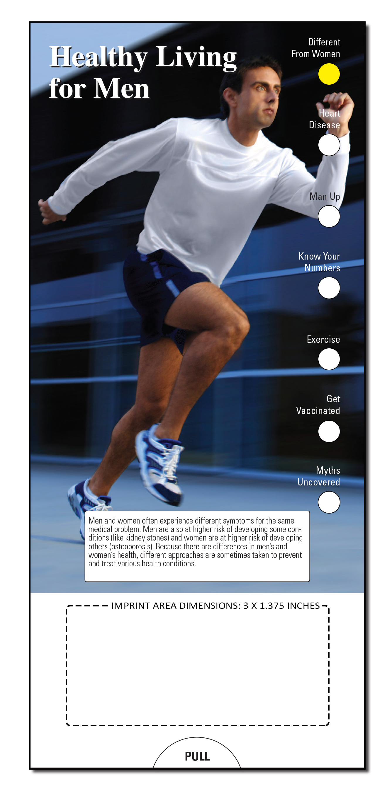 SLIDE CHART - Healthy Living for Men Slide Chart 2