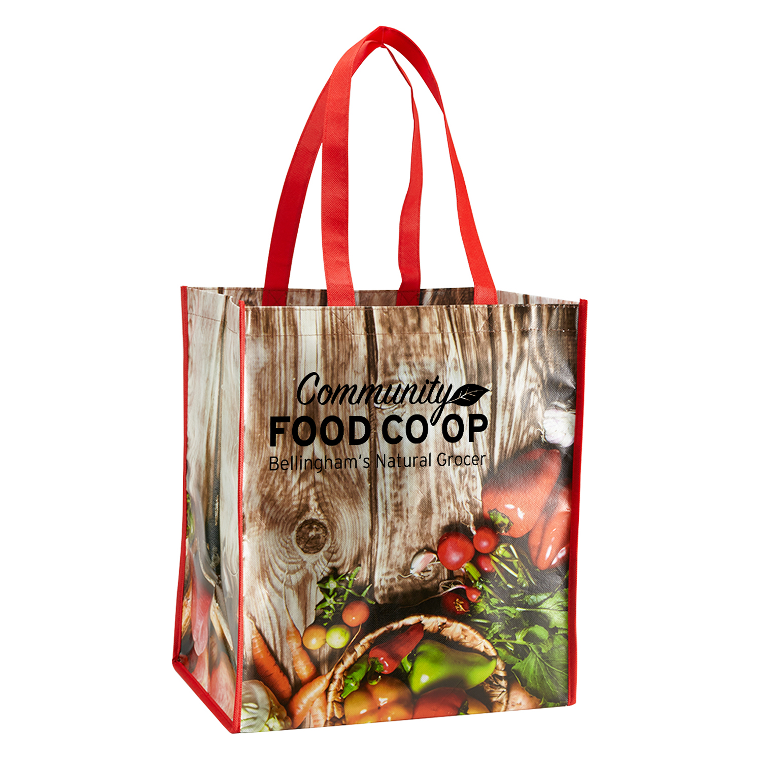Laminated Veggie Tote Bag 2