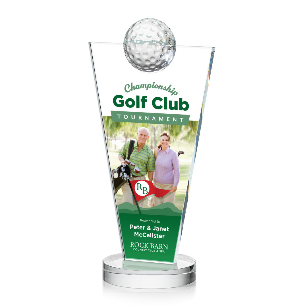 Slough Golf VividPrint™ Award - Clear 4
