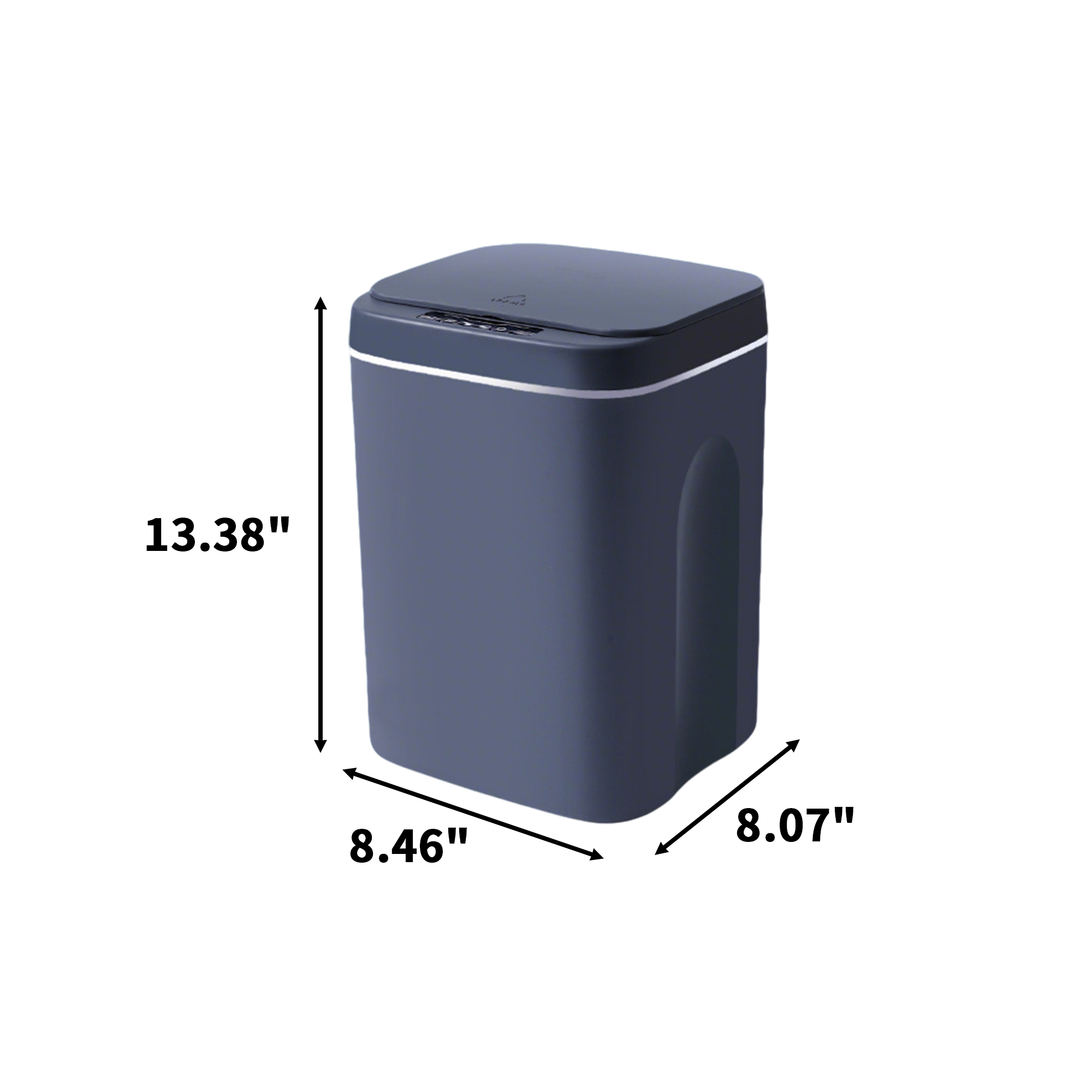 16L Touch Free Sensor Waste Bin 8.46" x 8.07" x 13.3" 3