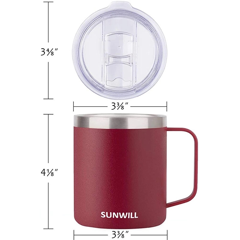 Double Wall Stainless Steel Travel Tumbler Cup Coffee Mug 2