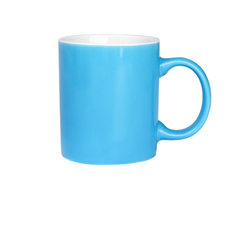 11 oz. Glossy Ceramic Coffee Mugs 8