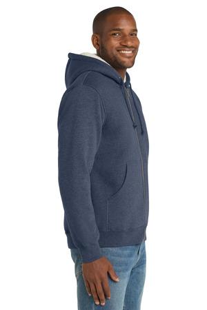 CornerStone Heavyweight Sherpa-Lined Hooded Fleece Jacket. CS625 7