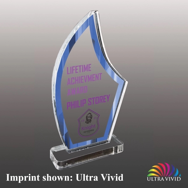 Acrylic Stock Award - Ultra Vivid Color