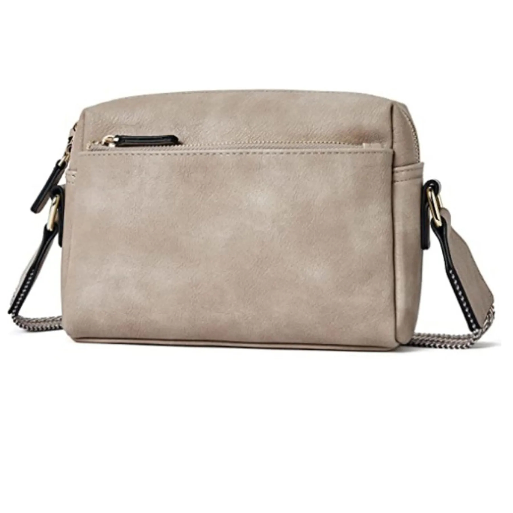 Leather small coloRed shoulder strap crossbody bag 4