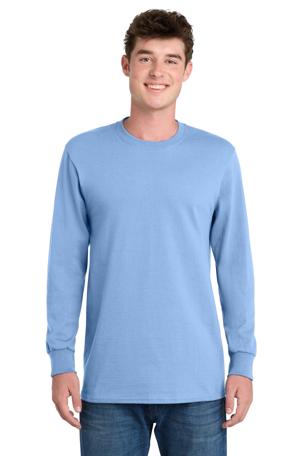 Port & Co Tall Long Sleeve Essential Tee. PC61LST 117
