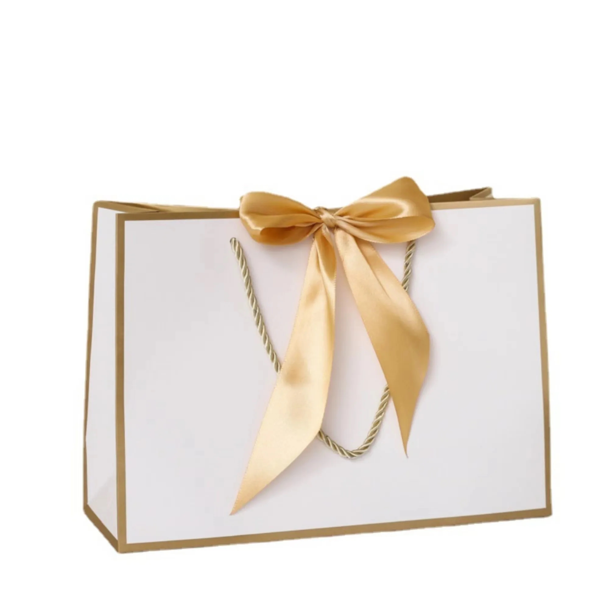 Fashion Gift Bags with Bowknot Ribbon 7