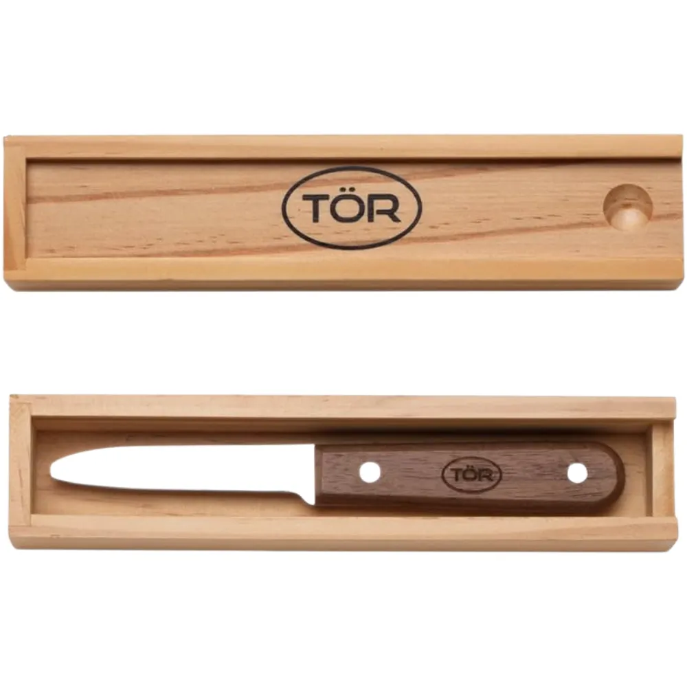 Clam Shucker Knife with Naturalwood Gift Box 2