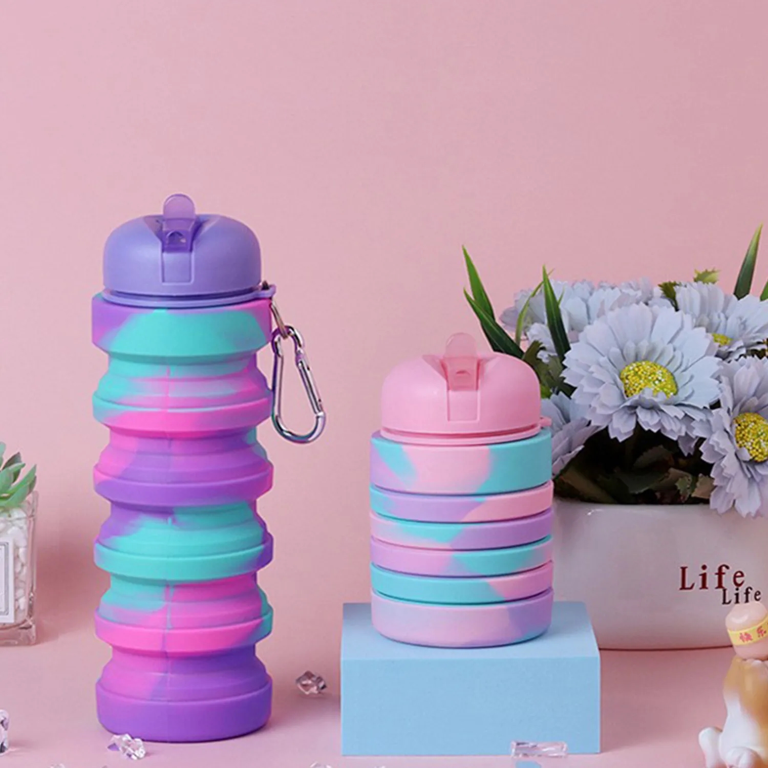 Silicone Foldable Water Bottles 8