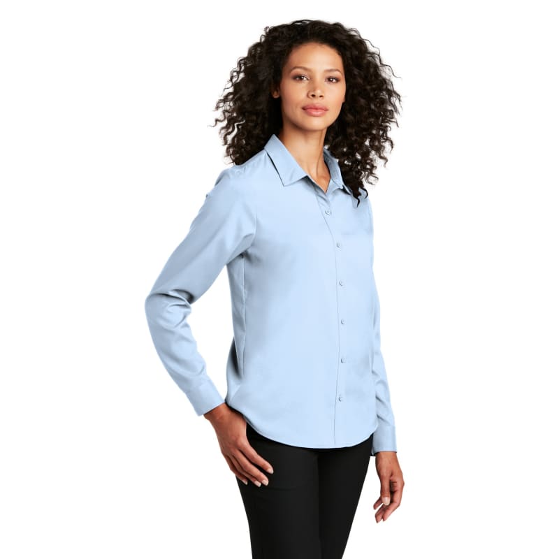 Port Authority Ladies Long Sleeve Performance Staff Shirt 5