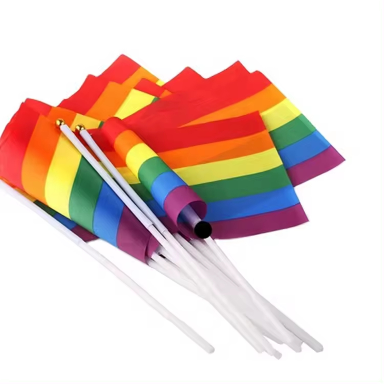 9" x 6" Hand Waving Flag Banner 2