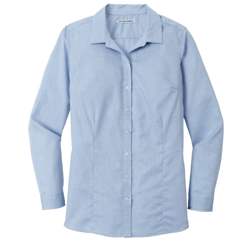 Port Authority Ladies Pincheck Easy Care Shirt 12