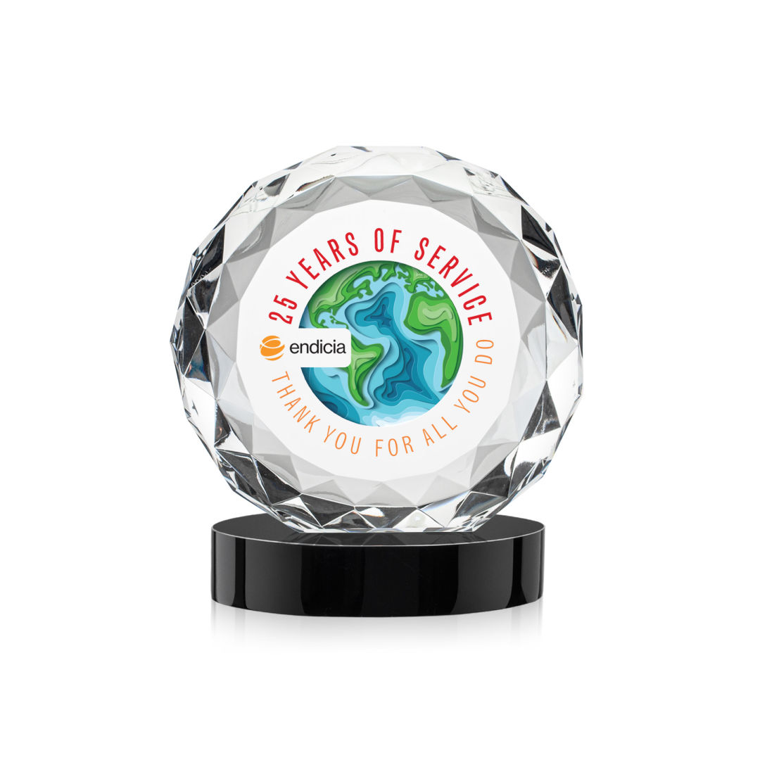 Seville VividPrint™ Award on Alberton Base - Black 14