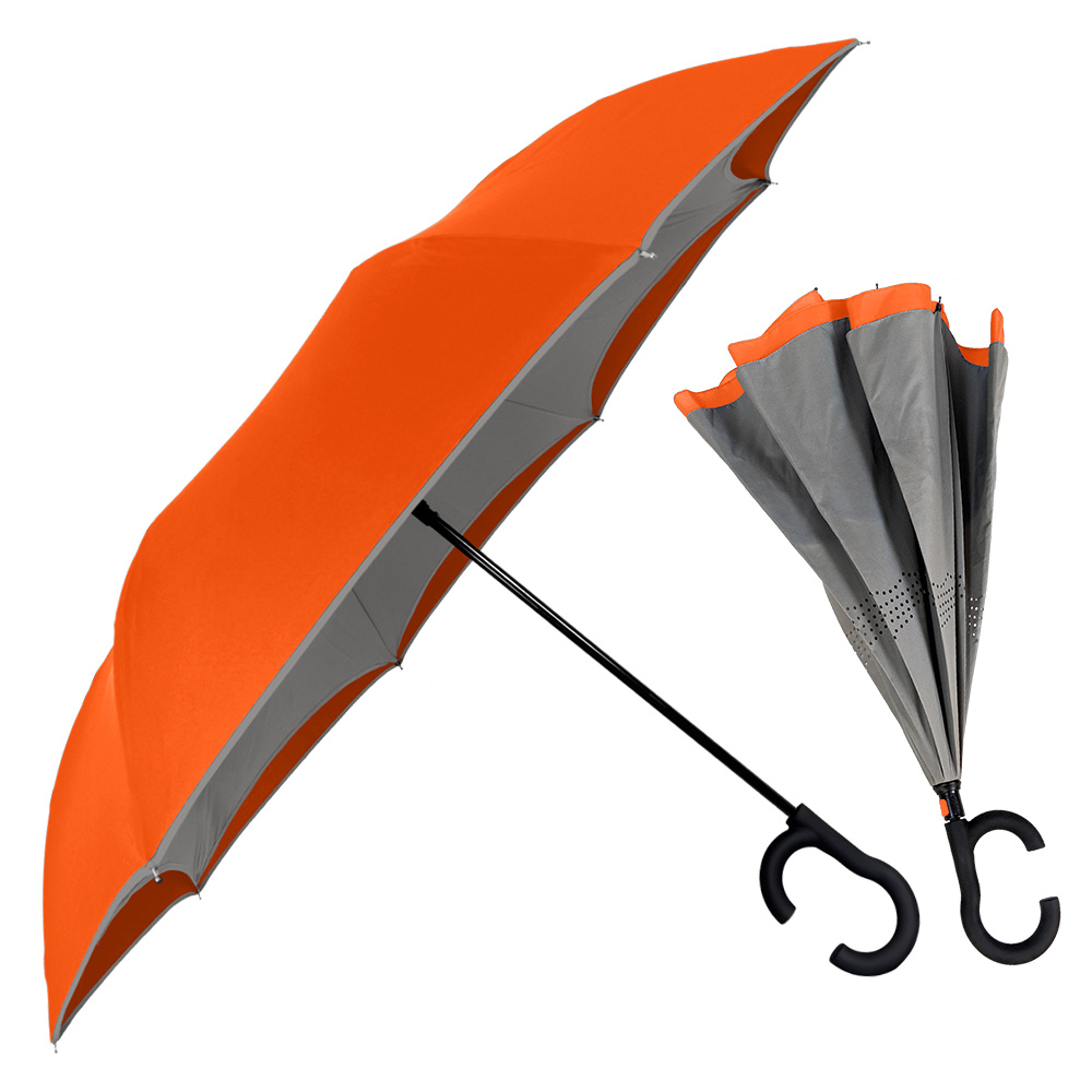 The ViceVersa Inverted Umbrella - Smartphone-Friendly Handle 8