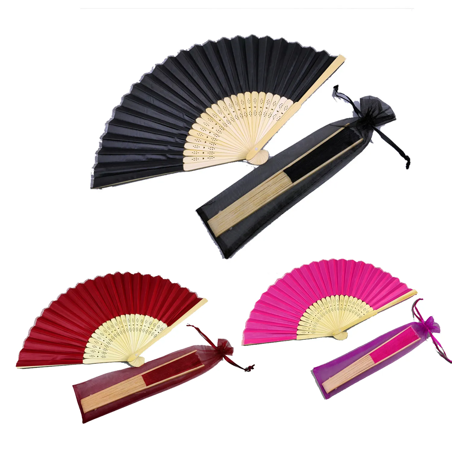 Handheld Bamboo Fans 2