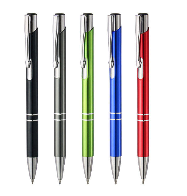 Sleek Metal Finish Ballpoint Pen 1