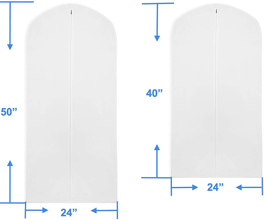 5 Pack Garment Suit Cover Bag 2