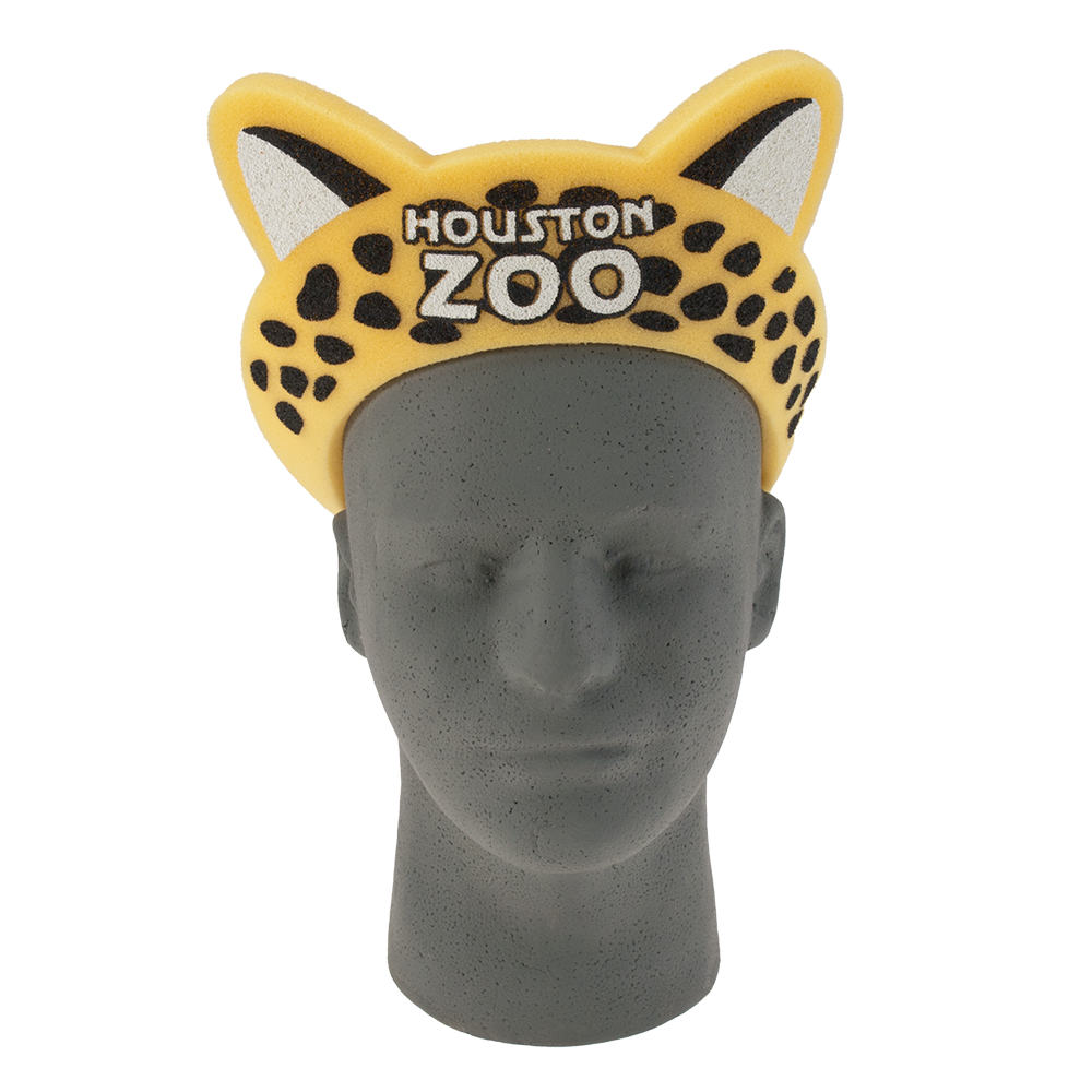 10" Foam Tiger/Cat Visor 13