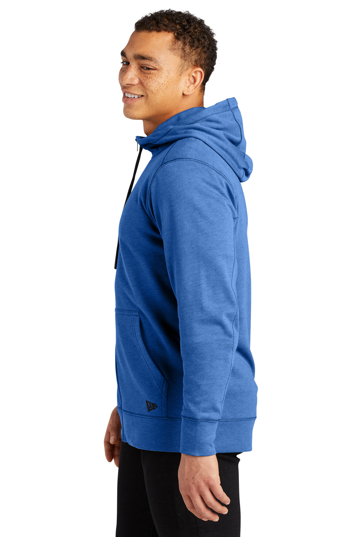 New Era Tri-Blend Fleece Full-Zip Hoodie NEA511 29